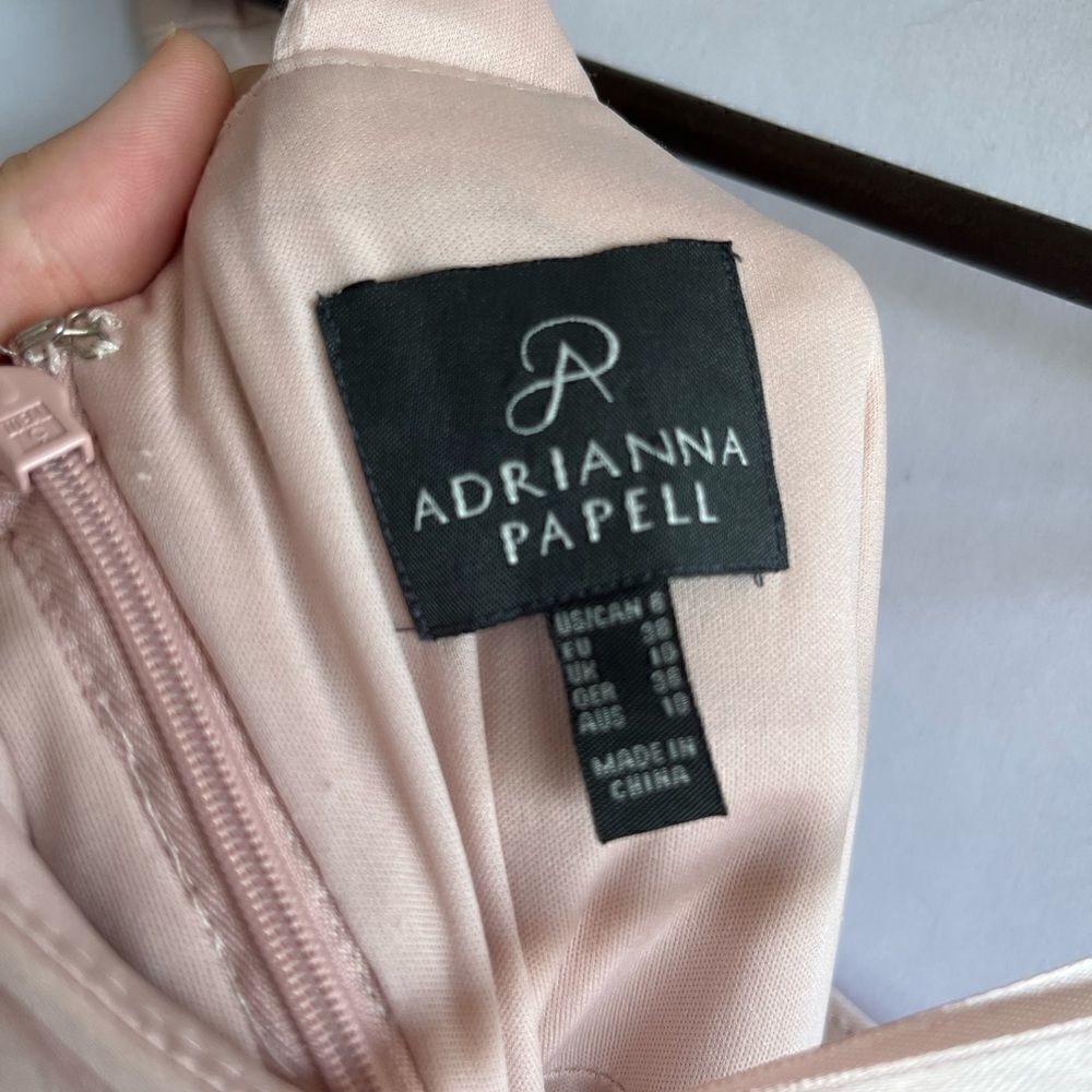 Adrianna Papell Light Pink Cocktail Dress - Picture 9 of 9